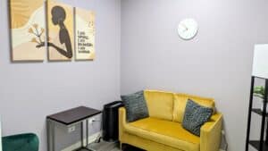 WINGS Foglia Center Yellow Sofa