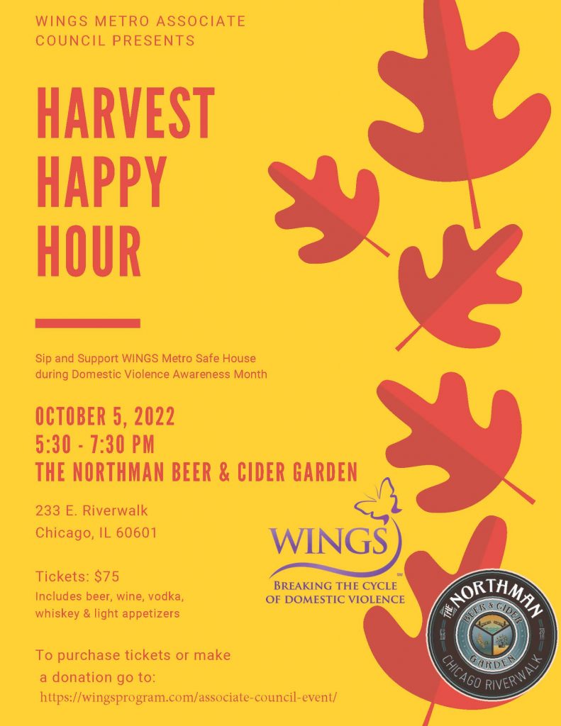 Harvest Happy Hour Presented by WINGS Metro Associate Council WINGS