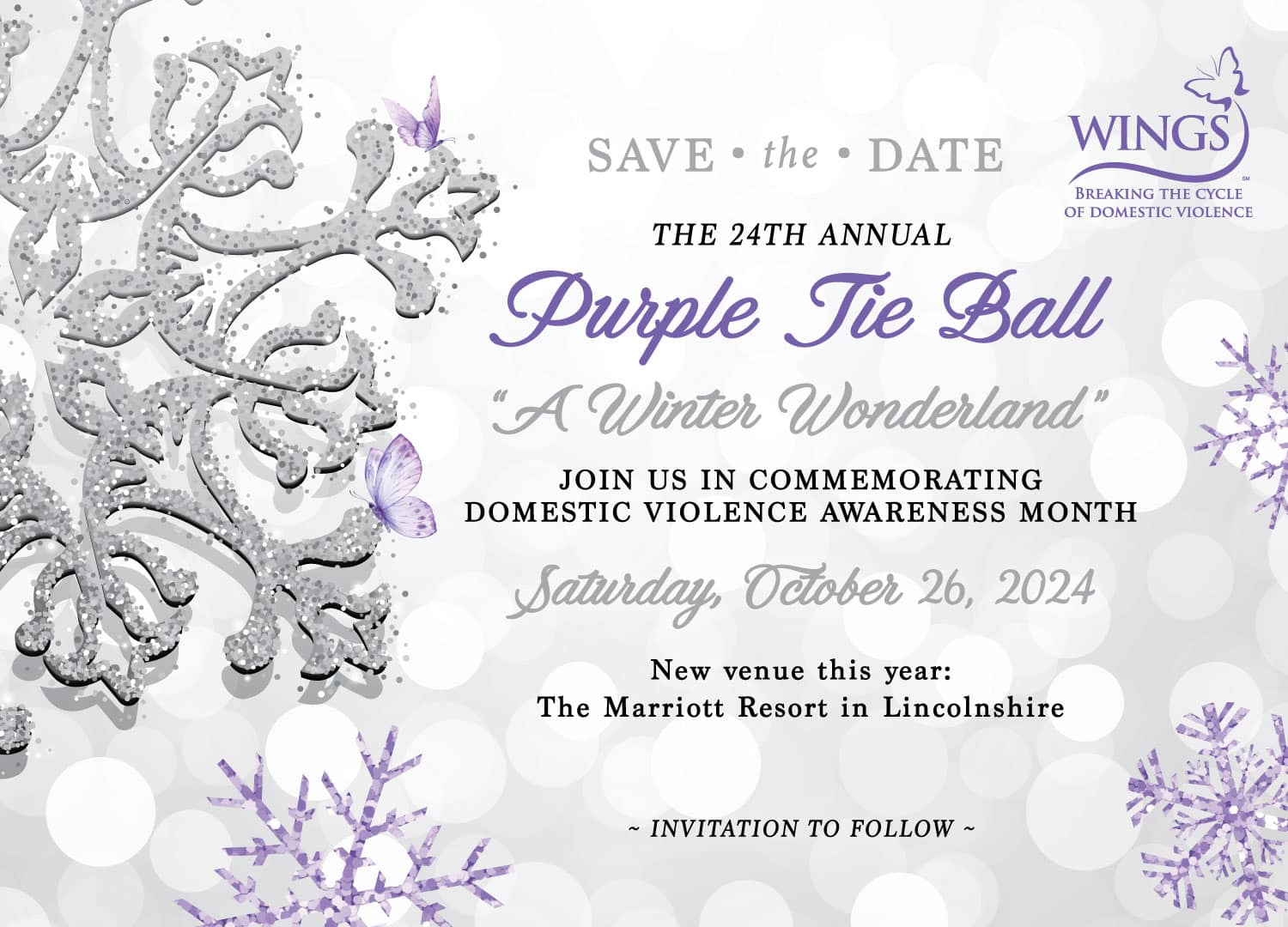 WINGS Purple Tie Ball | WINGS Program