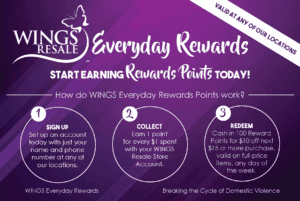 WINGS Resale Rewards Card