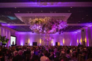 At WINGS Purple Tie Ball last year, the 700 attendees and numerous sponsors raised more than $1.1 million for WINGS domestic violence programming.