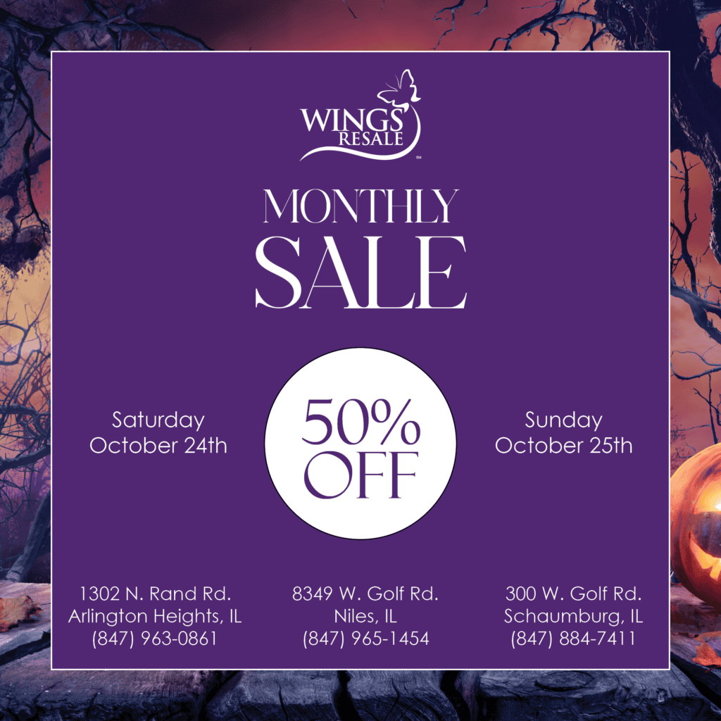 WINGS Resale Monthly Sale October
